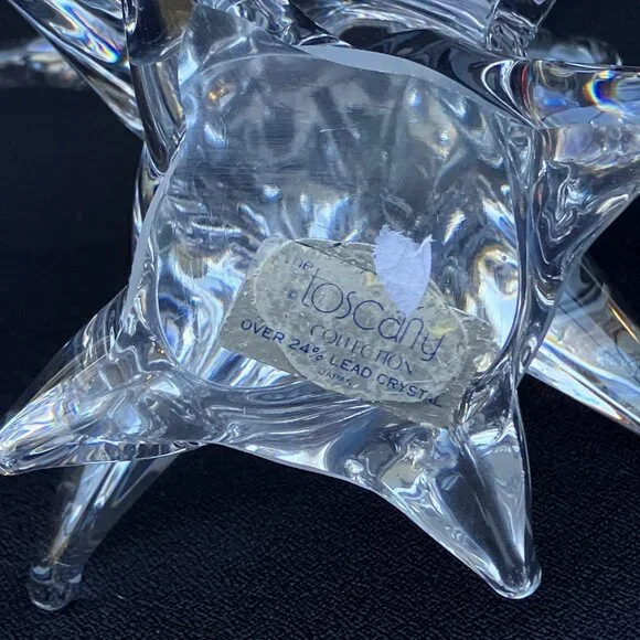 Toscany Crystal 8” Christmas Twisted Tree - Picture 5 of 12